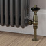 T-TRV-019-AG-OEB-PIP-LS01 - Flatford Traditional TRV Angled Old English Brass Thermostatic Radiator Valves with Sleeves T-TRV-019-AG-OEB-PIP-LS01 - Flatford Traditional TRV Angled Old English Brass Thermostatic Radiator Valves with Sleeves